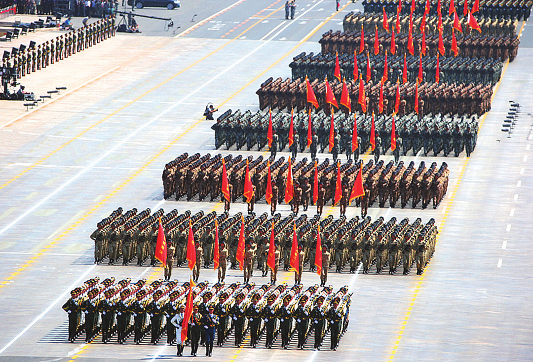 △中华人民共和国成立70周年国庆阅兵